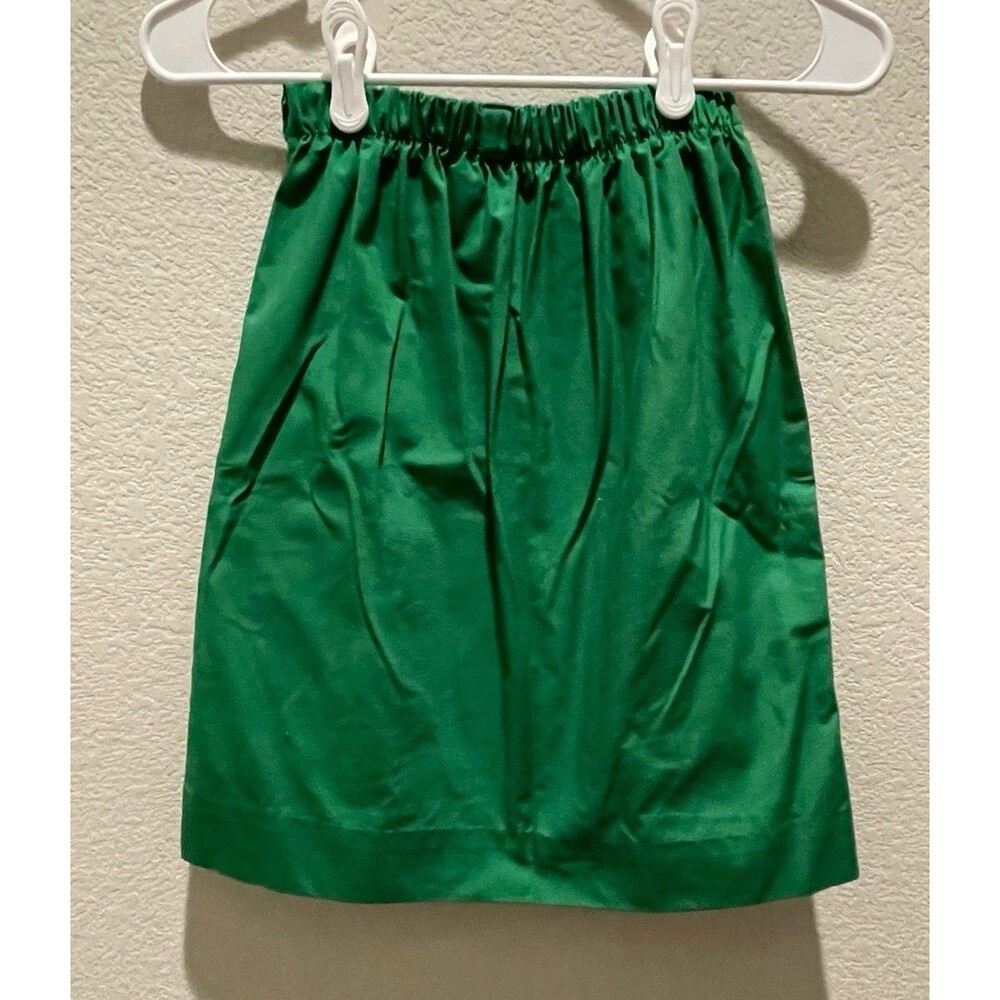 Vintage Vtg Girl Scout GS Green Junior Uniform Vest, Shirt, & Skirt - Picture 8 of 9